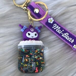 Kuromi keychain Purple